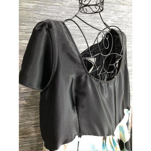 Venezia Multicolor Short Sleeve Top 22/24W - Picture 2 of 6